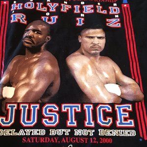 Holyfield-Ruiz collectible shirt
